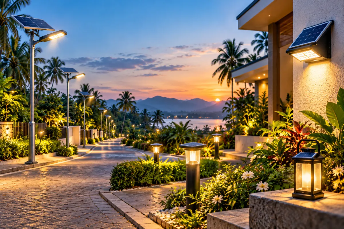 Solar Lights Installations